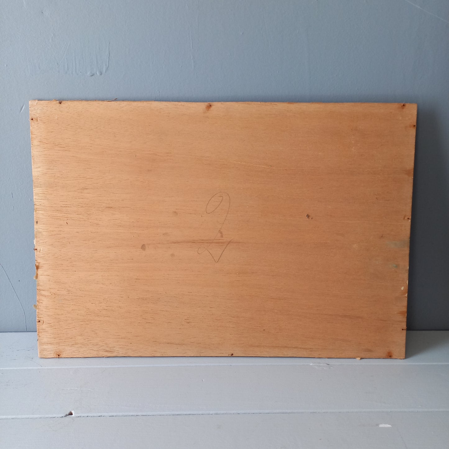 French Vintage Oil Painting of Sailing Boats At Sea