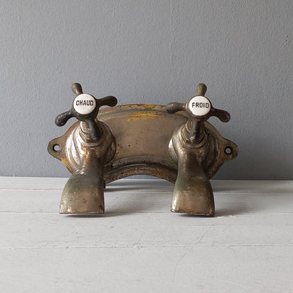 French Vintage Faucet Taps for Restoration