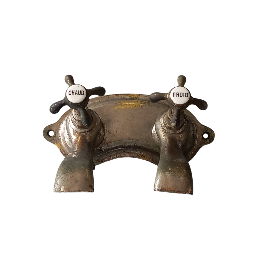 French Vintage Faucet Taps for Restoration