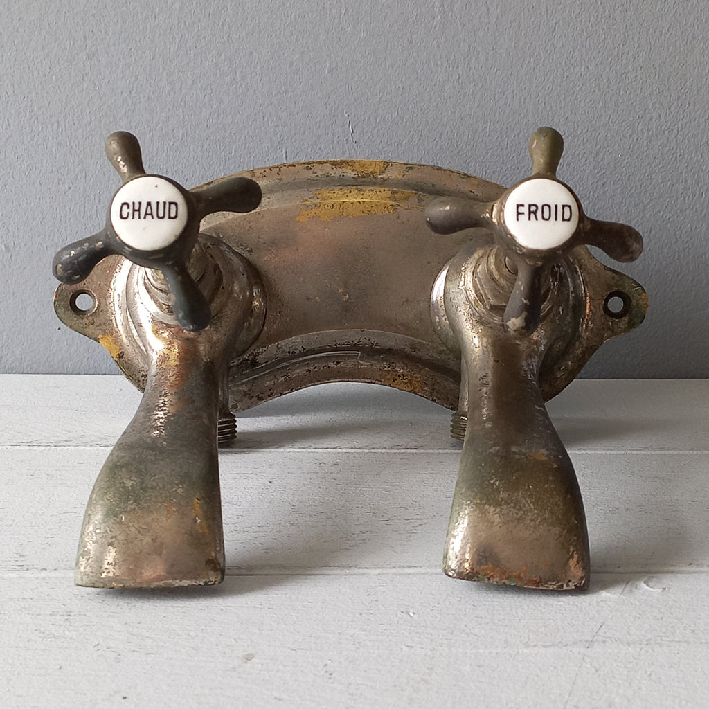 French Vintage Faucet Taps for Restoration