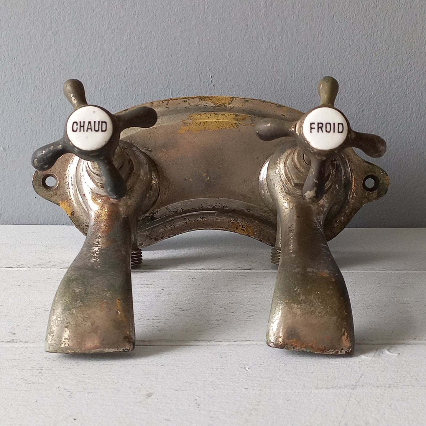French Vintage Faucet Taps for Restoration