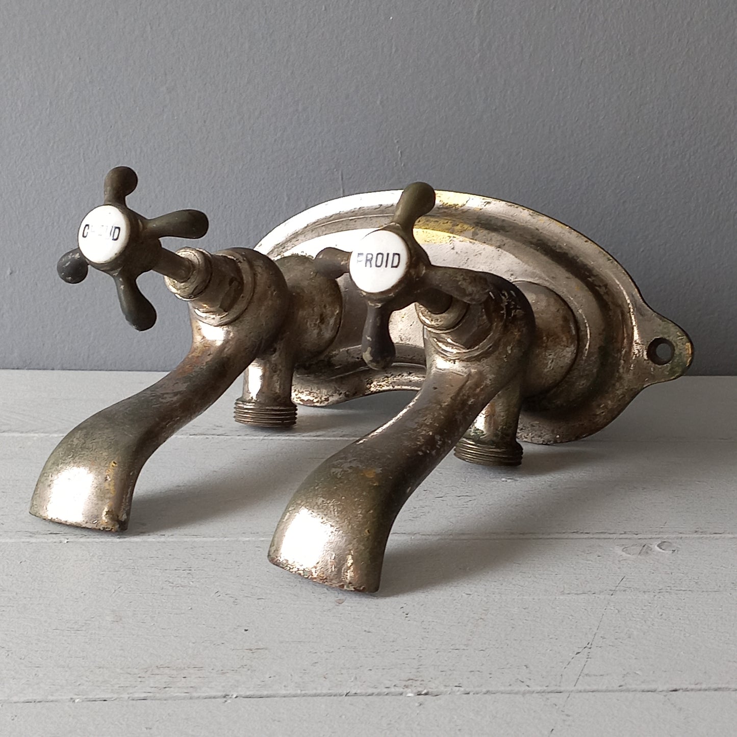 French Vintage Faucet Taps for Restoration