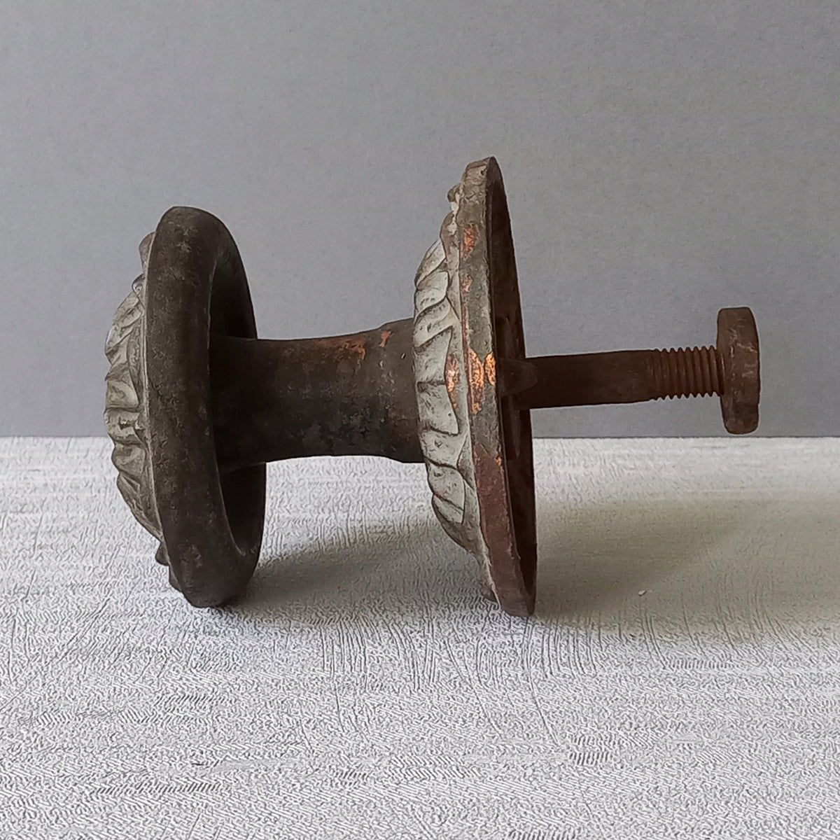 French antique decorative door pull from France, door hardware