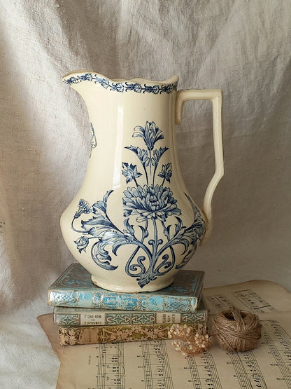 Antique Ornamental Ironstone Jug