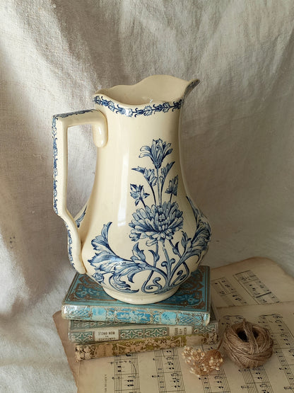 Antique Ornamental Ironstone Jug
