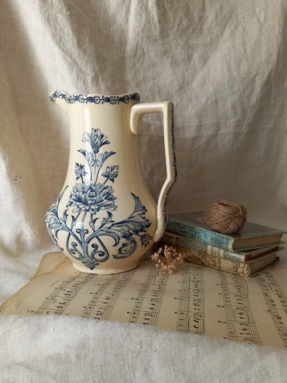 Antique Ornamental Ironstone Jug