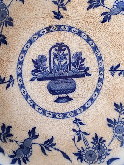 antique English ceramic compote/footed dish by Minton