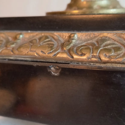 French antique double candle holder for two candles