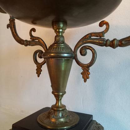 French antique double candle holder for two candles