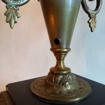 French antique double candle holder for two candles