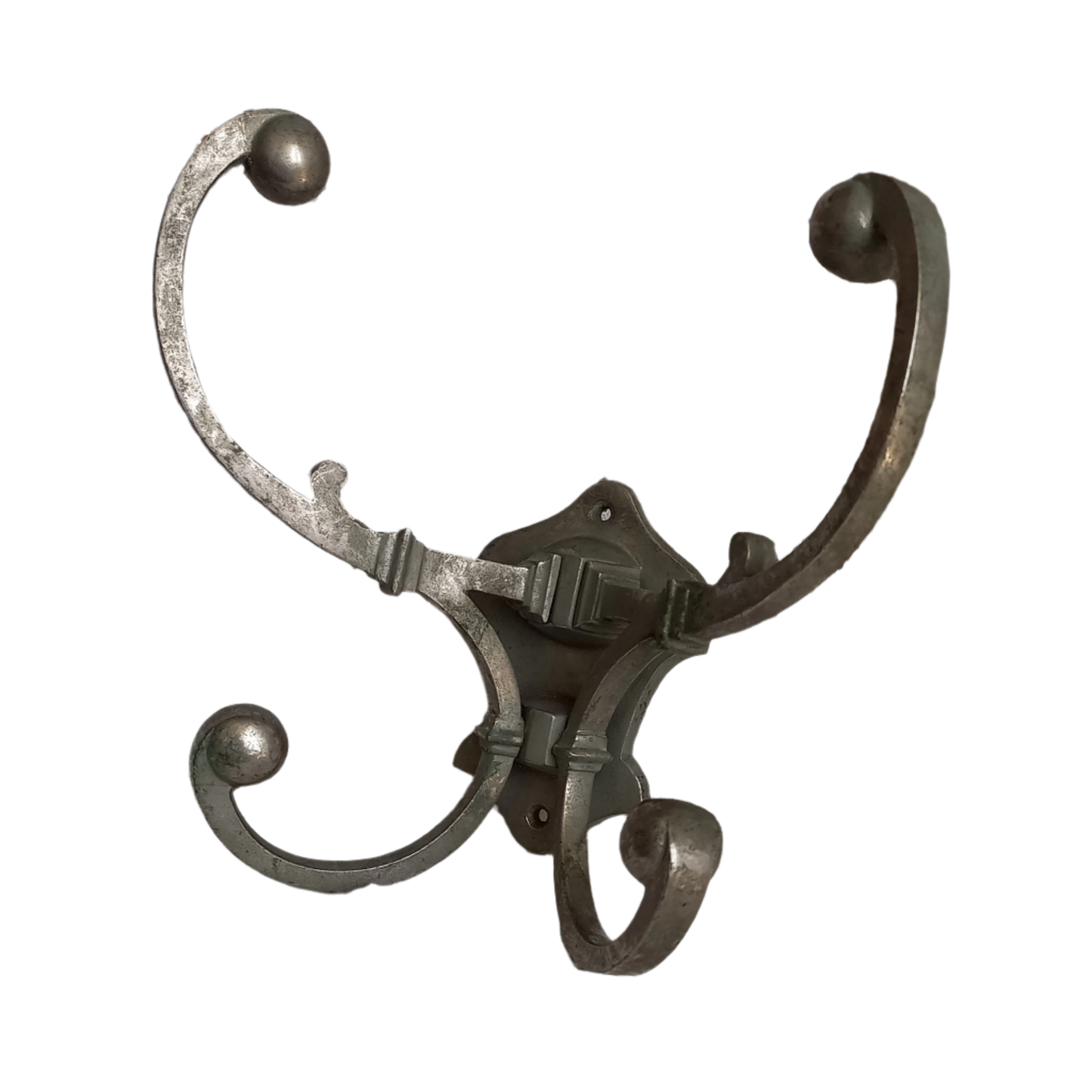 Antique Metal Coat and Hat Hooks Wall Mounted