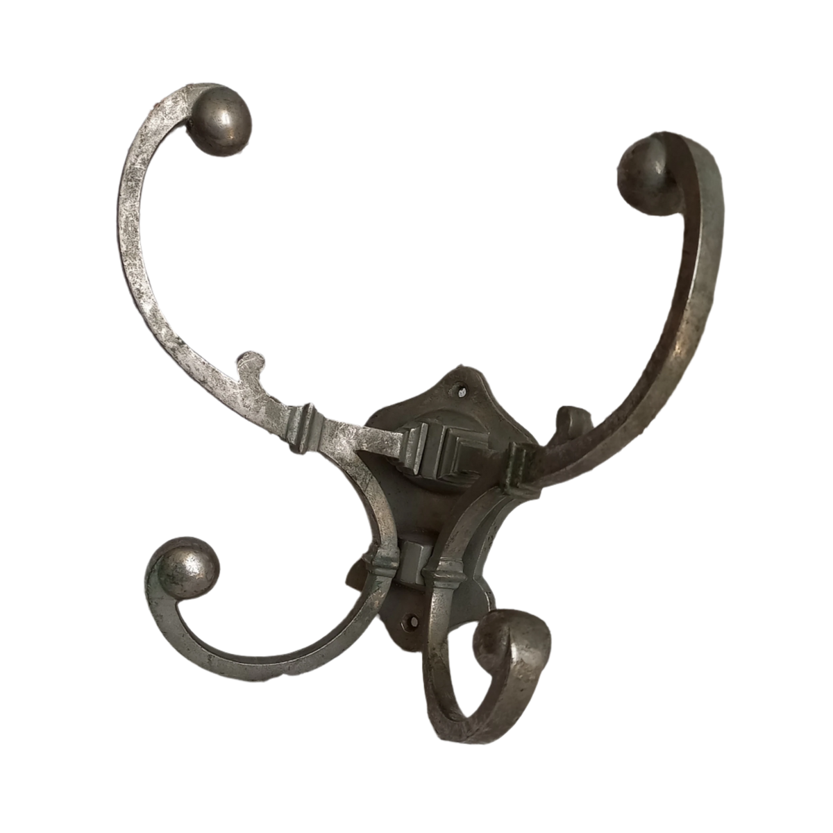 Antique Metal Coat and Hat Hooks Wall Mounted