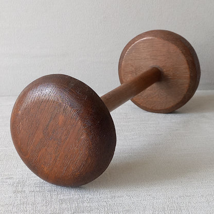 A sturdy French vintage wooden hat stand which will be great for displaying your hats, helmets and wigs, etc. In summary, a nice authentic vintage piece from France.