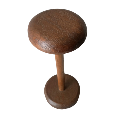 French Vintage Wooden Hat Stand