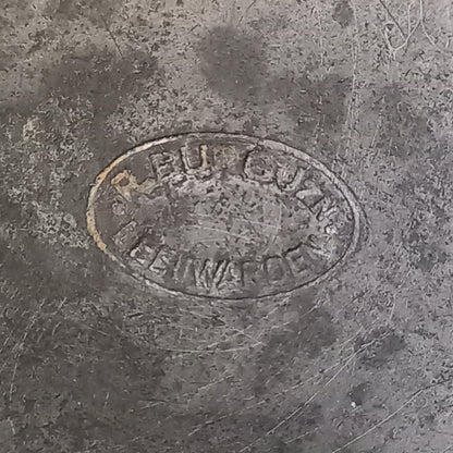 A stunning vintage/antique pewter compote, a shapely and wonderful piece.