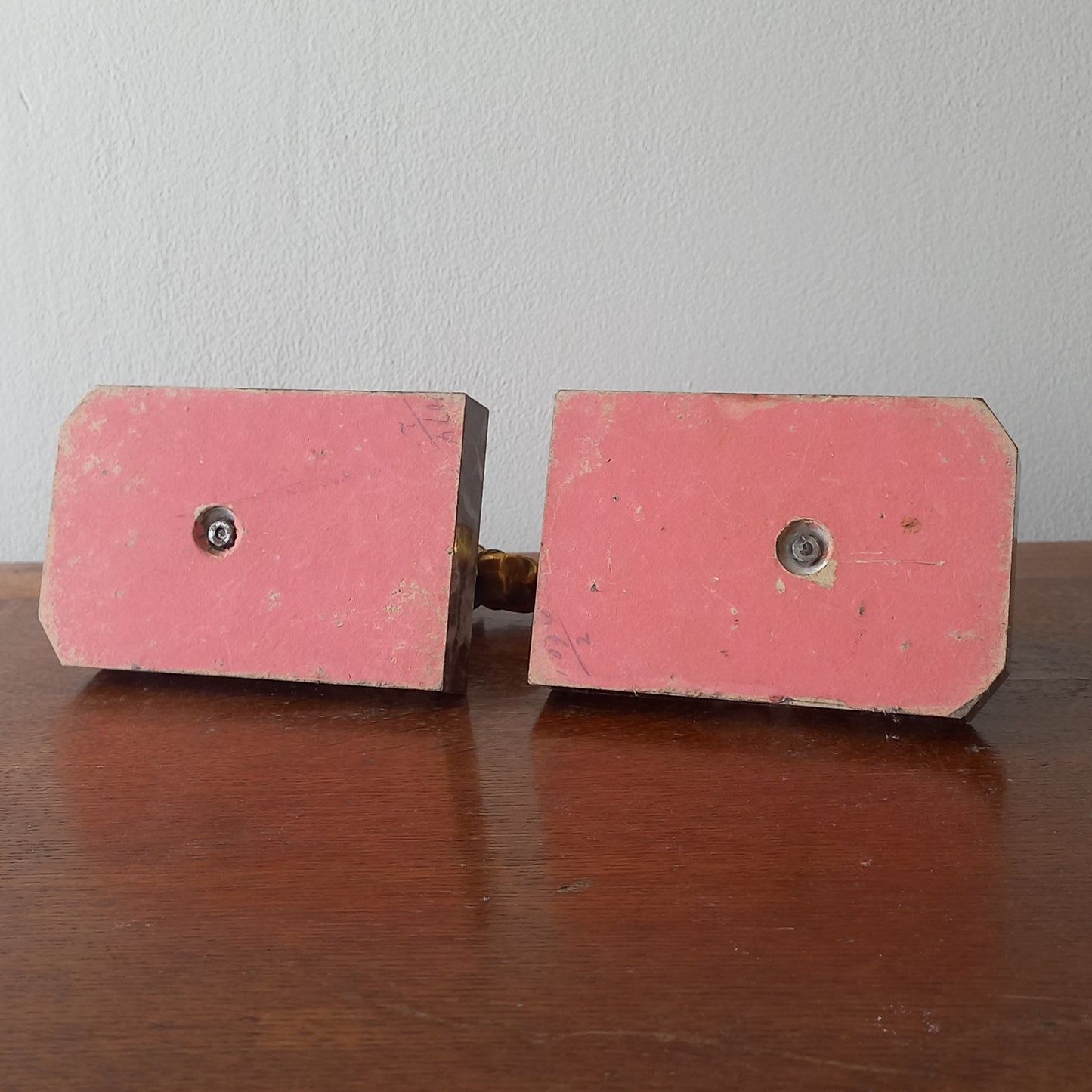 Vintage Elephant Bookends, Bronze Colour Elephants On Marble Bases