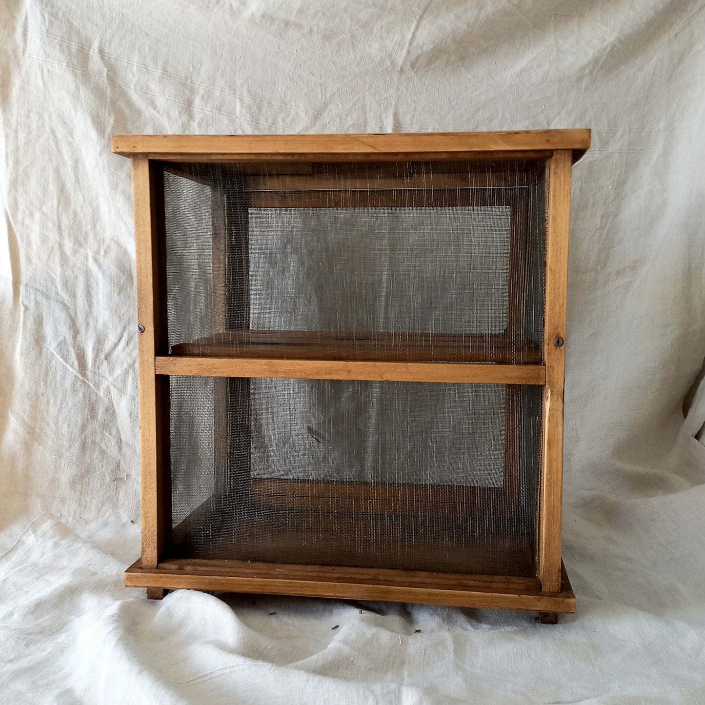 LARGE French Vintage Wooden Food Safe, Garde-Manger, Rustic Kitchen