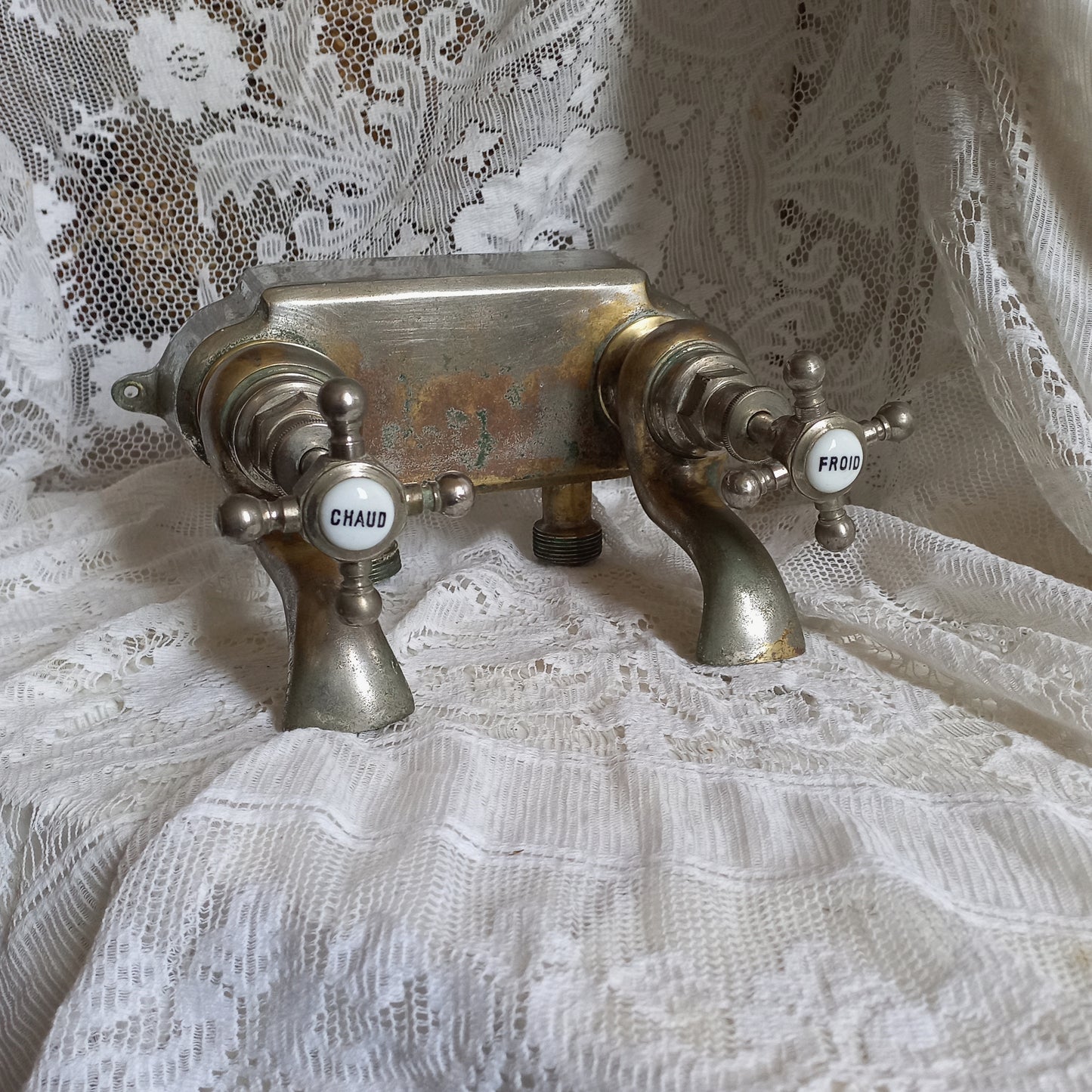 French Vintage Faucet Taps for Restoration