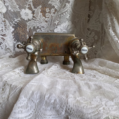 French Vintage Faucet Taps for Restoration
