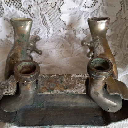 French Vintage Faucet Taps for Restoration